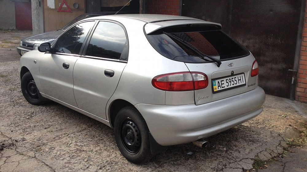 Daewoo lanos такси белый