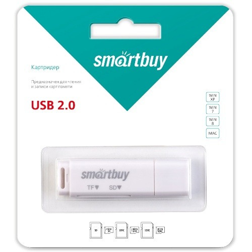 Картридер USB 2.0 Smartbuy SBR-715 Донецк - изображение 1