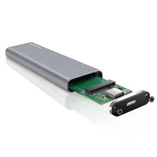 Карман для SSD M.2 NVMe to USB 3.1 SHL-R320 (Silver) Donetsk