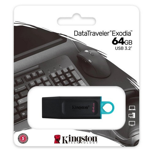 Флешка USB 3.0 64Gb Kingston DT Exodia Донецк - изображение 1