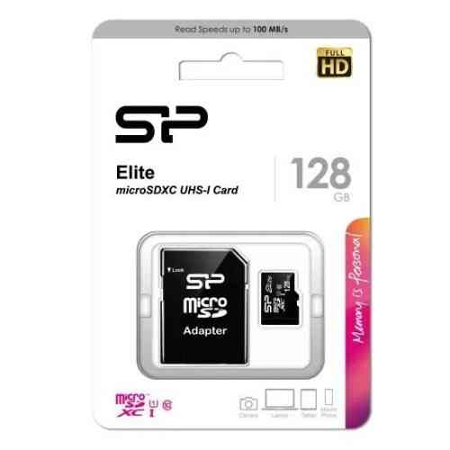 Карта памяти Micro SDXC 128GB Silicone Power Elite; Class 10 Донецк