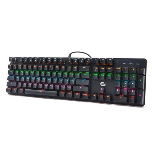 Клавиатура игровая механическая Gembird KB-G530L (RGB-подсветка) Донецк - изображение 1