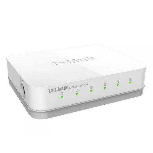 Коммутатор гигабитный switch D-Link DGS-1005A (5-port) Донецк - изображение 1