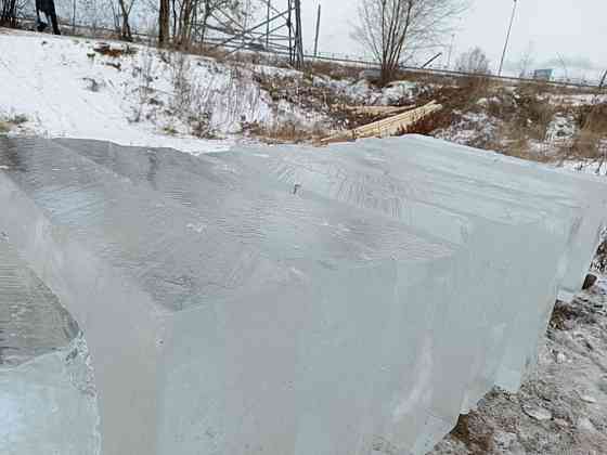 Лед,блоки льда для скульптур, лед строительный 