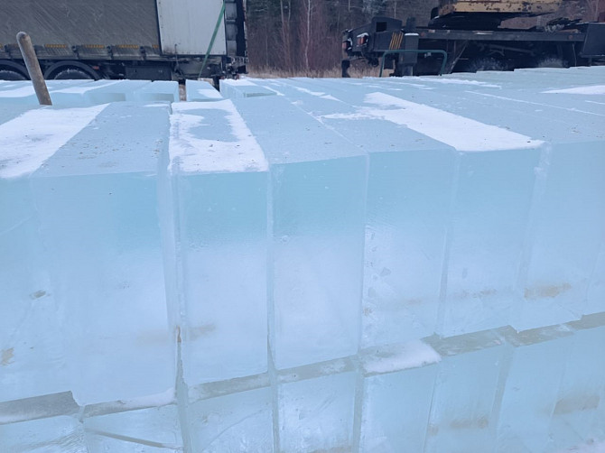 Лед,блоки льда для скульптур, лед строительный  - photo 2