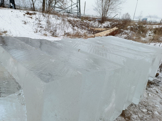 Лед,блоки льда для скульптур, лед строительный  - photo 6